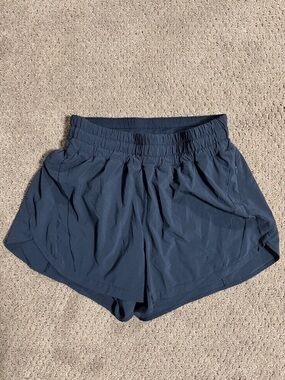 lululemon athletica Navy Performance Running Shorts
